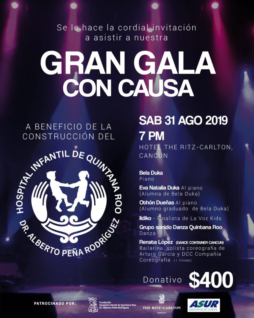 Gran Gala con Causa Cancun